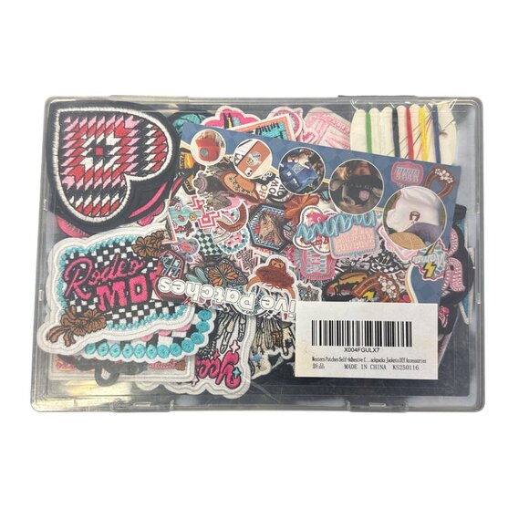 Western Patches Self-Adhesive for Cowboy Hats: KINGSOW 32PCS Southwestern Stick - Picture 2 of 6